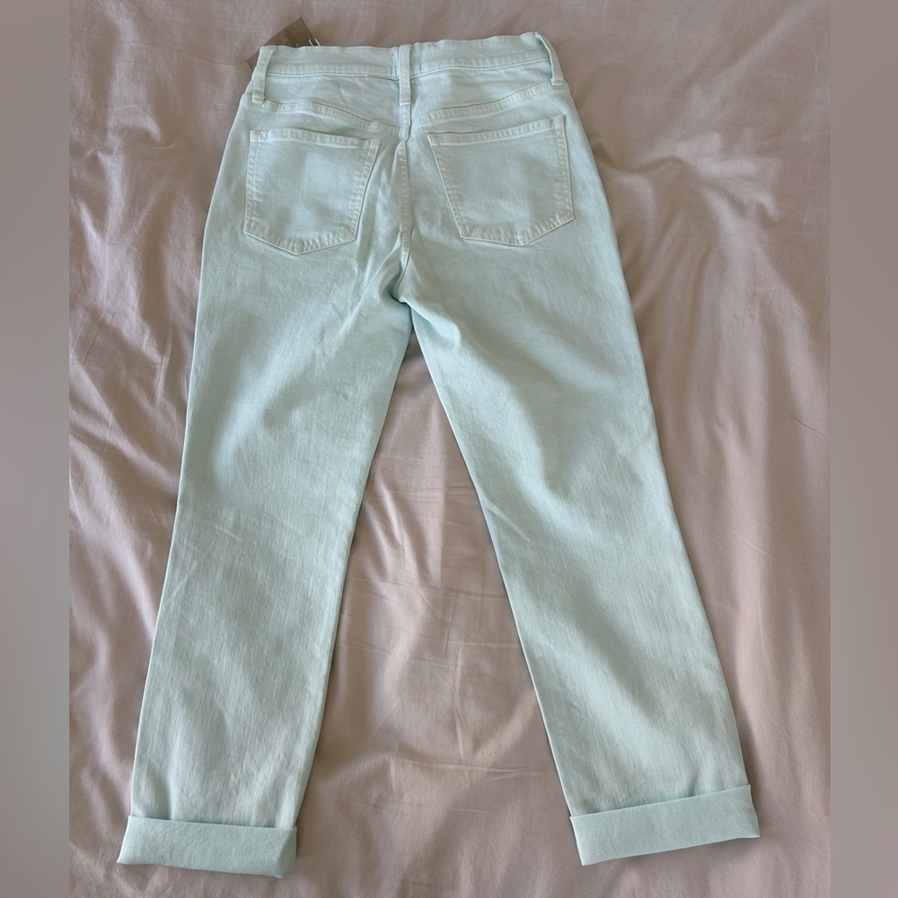 J. Crew Women's Light Mint Ankle Jeans - Picture 7 of 7